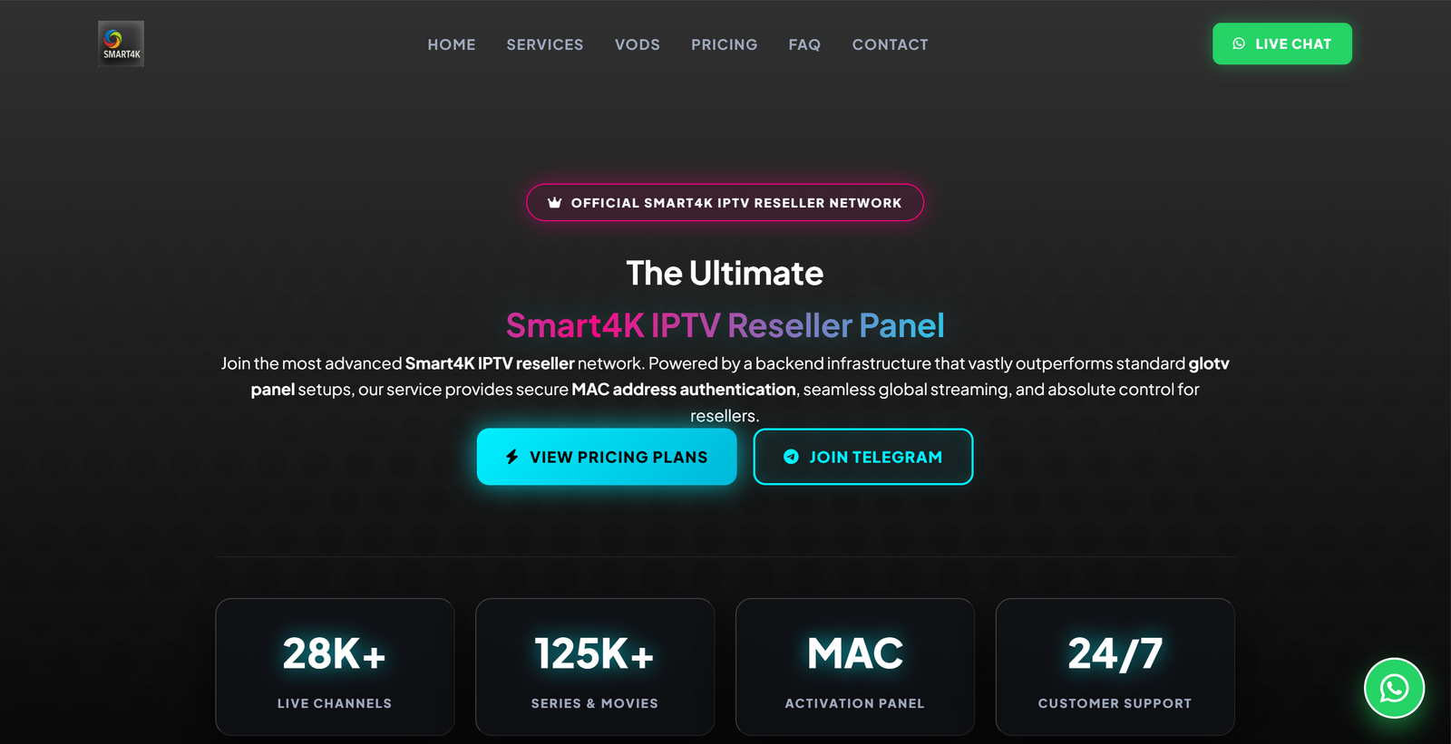 Smart4K IPTV Reseller Panel | Ultimate Smart4K IPTV Panel